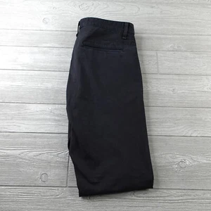 Rag & Bone Pants Mens 34 Black Fit 2 Mid Rise Chino Classic Straight Leg Stretch - Picture 1 of 11