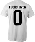 NEW Heathen F'S GIVEN ZERO WHITE Tee Shirt SMALL-6XLARGE LIMITED EDITION RELEASE