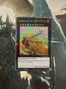 Yugioh Superdreadnought Rail Cannon Gustav Max Quarter Century Rare RA04 - Picture 1 of 1
