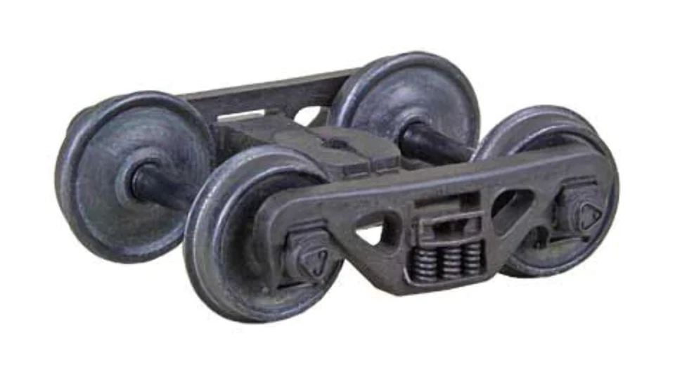 Kadee HO Scale 560 Barber S-2 Roller Bearing Trucks with 33" smooth back wheels - Image 1 of 1