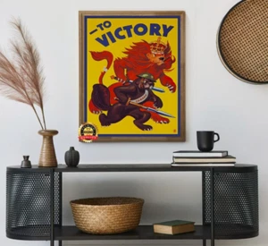 Canada - To Victory - Rare - Metal Sign 11 x 14 - Picture 1 of 6