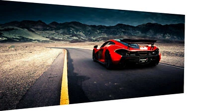 Leinwand Autos Mclaren Sportwagen  Bilder Wandbilder - Hochwertiger Kunstdruck - Bild 1 von 4