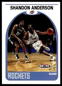 1999 Hoops Decade #127 Shandon Anderson - Houston Rockets - Picture 1 of 2