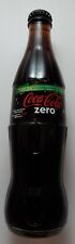 Coca-Cola zero Glass Full Bottle Paper label Switzerland - Christmas 2011
