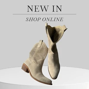 BCBGeneration Bastille Western Cowgirl Sz 7b Cut Shaft Boots Beige Tan - Picture 1 of 10