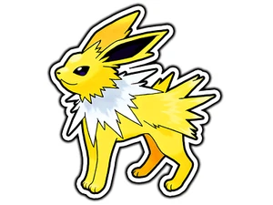 Jolteon Waterproof Vinyl Sticker Decal Die-Cut - Picture 1 of 1