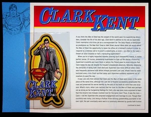 DC Comics Willabee & Ward Official Patch Collection Clark Kent Patch 2008 - Picture 1 of 5
