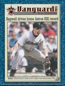 Pacific Vanguard Press NL #6 2000 Jeff Bagwell Hof Houston Astros - Imagen 1 de 1