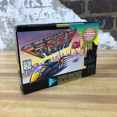 F-Zero - Nintendo SNES (CIB) Complete In Box (Tested) - Image 1 of 4