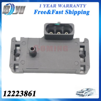 适用于通用 3 巴 3 巴歧管地图传感器 Boost Turbo 带尾塞线 12223861 — 第 1/4 张图片