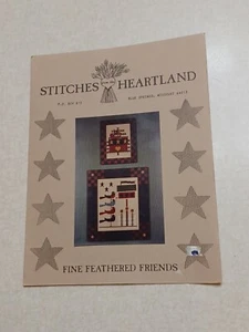 Stitches From The Heartland Cross Stitch Pattern Fine Feathered Friends - Picture 1 of 5