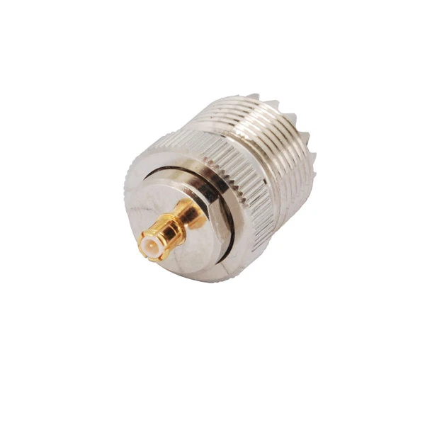 MCX Male to UHF SO-239 Female Connector Adapter - Image 1 of 3