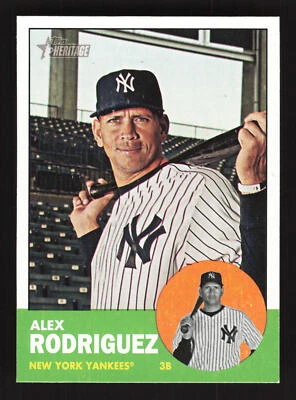 2012 Topps Heritage #361 Alex Rodriguez - New York Yankees - Image 1 of 2