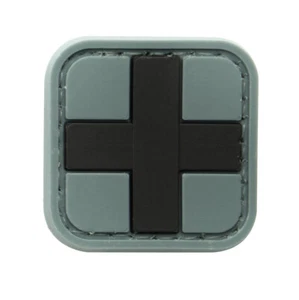"Black Medic" Patch PVC Rubber Gotcha Paintball Airsoft Klettpatch - Bild 1 von 1