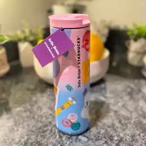 Starbucks 2024 Sofie Birkin Exclusive I love You Pride Travel Mug Tumbler New - Picture 1 of 4