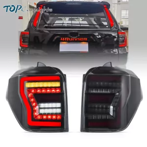 Luces traseras LED ahumadas VLAND para Toyota 4Runner 2010-2023 con animación de arranque - Imagen 1 de 16