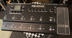 Line 6 POD HD500X Multi-Effect and Amp Modeler 2010s - Black