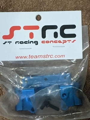 STRC ST2530B Aluminum Front Bulkhead Stampede Rustler Slash ST Racing Concepts  - Image 1 of 2