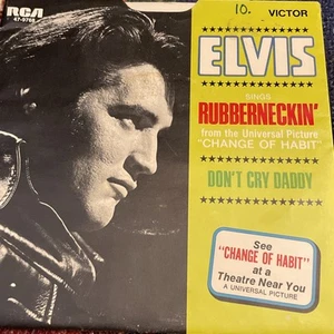 Elvis Presley Rubberneckin’ 45 rpm Picture Sleeve NM - Picture 1 of 5
