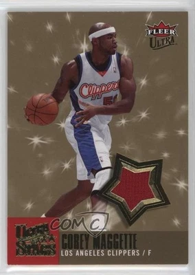 2007-08 Fleer Ultra Ultra Stars Memorabilia Corey Maggette #US-11 - Image 1 of 2
