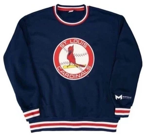 St. Louis Cardinals Adult Mystery Sweatshirt Size XL 4/11 SGA Blue  Version - Picture 1 of 1