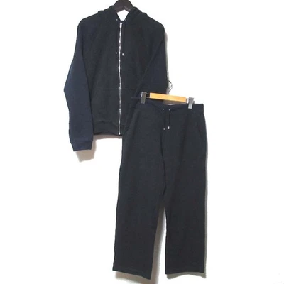 Conjunto de pantalones deportivos con capucha y cremallera HERMES Hermes talla XL negro azul marino para hombre USADOS Foto 1 de 4