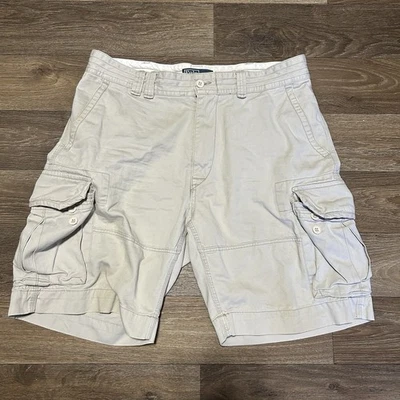 Polo Ralph Lauren Men's Size 36 Cargo Chino Shorts White - Image 1 of 4