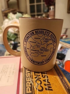 US Special Operations Command Kaffeebecher Tasse Operation Resolute Support selten  - Bild 1 von 4