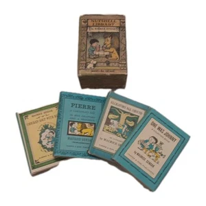 Vintage Nutshell Library Maurice Sendak 1962 Miniature Children's Book Set - Picture 1 of 5