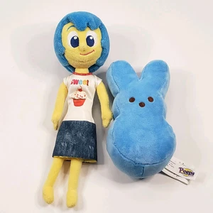 Disney Pixar Inside Out Joy Plush 10'' with Barbie Sweet Clothing & Peeps Plush - Picture 1 of 11
