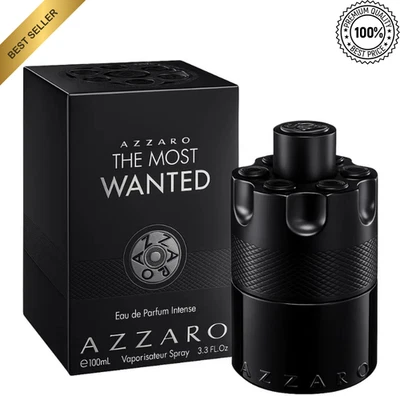Azzaro The Most Wanted 3,3 oz / 100 ml eau de parfum eau de parfum spray para hombres – nuevo sellado Foto 1 de 4