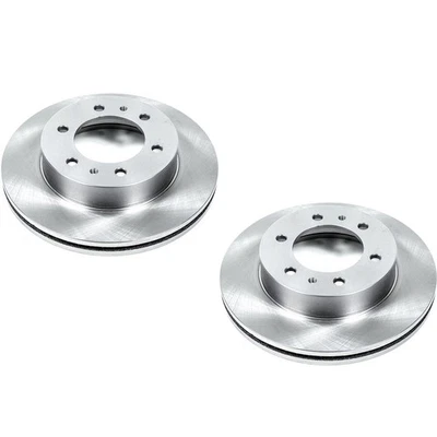 SET-P15AR8769-2 Powerstop Brake Discs 2-Wheel Set Front for Hummer H3T H3 06-10 - Image 1 of 3