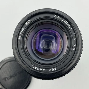 Tokina SD 70-210mm Macro 1: 4-5.6 - For Pentax PK Mount - Clear Glass - Picture 1 of 11