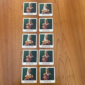 Feldschlosschen Beer Mats Swiss 🇨🇭 Basel New Vintage Old Stock x 10 Home Bar  - Picture 1 of 10