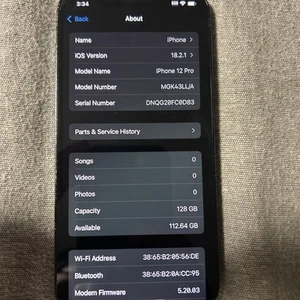 Apple iPhone 12 Pro Max (Unlocked) 128GB Fast Shipping - Zdjęcie 1 z 12