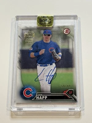 Topps Archives Signature Series 2017 - edición Active Player recompras Ian Happ Foto 1 de 4