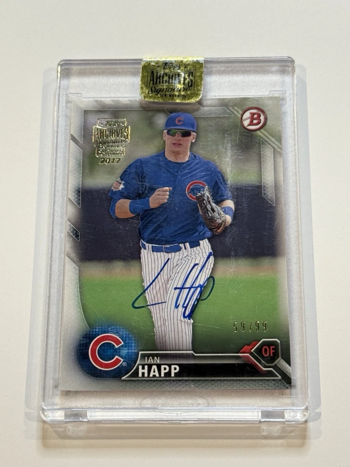 2017 Topps Archives Signature Series - Active Player Edition Buybacks Ian Happ - Image 1 of 4