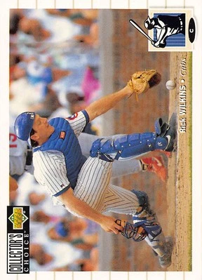 Rick Wilkins 1994 Collector's Choice 297 Chicago Cubs Baseball Card - Image 1 of 2