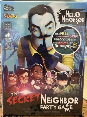 Hello Neighbor Secret Neighbor Party Game - Strategy Card Game NIS - Image 1 of 2