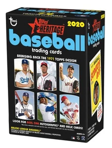 2020 Topps Heritage MLB Baseball - Blaster Box - Picture 1 of 3