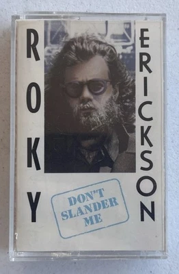 ROKY ERICKSON: don't slander me PINK DUST Cassette Vintage Rare Foto 1 de 4