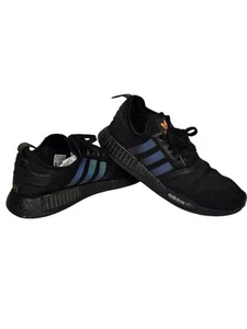 Adidas NMD R1 Reflective Xeno Mens Size 10.5 Black Running Shoes Sneakers - Picture 1 of 10