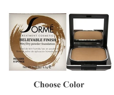 SORME BELIEVABLE FINISH WET/ DRY POWDER FOUNDATION Choose Color! - Image 1 of 4