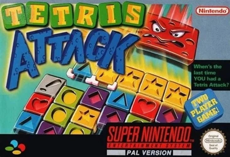 Tetris Attack - Nintendo Super NES SNES Puzzle Video Game Boxed - Image 1 of 1