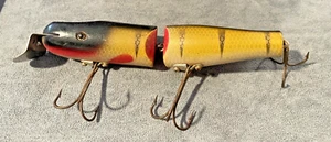 Vintage Lucky Strike Canada Jointed Muskie lure --3214.23 - Picture 1 of 5