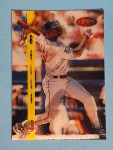 1994 Sportflics 2000 Going Going Gone Albert Belle Cleveland #GG11 - Picture 1 of 2