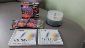  DVD / CD Rohlinge, verschiedene Sorten, 700MB, 80 min