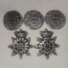 Lot of 5 - Renaissance Fair Metal Pins (DAM FAIRE THE NEW WORLD)