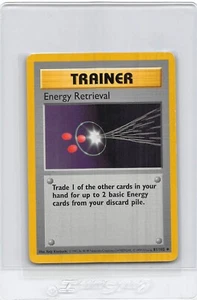 ENERGY RETRIEVAL 81/102 - Tarjeta Pokémon WOTC Shadowless DE COLECCIÓN - JUEGO BASE - LP/P - Imagen 1 de 2