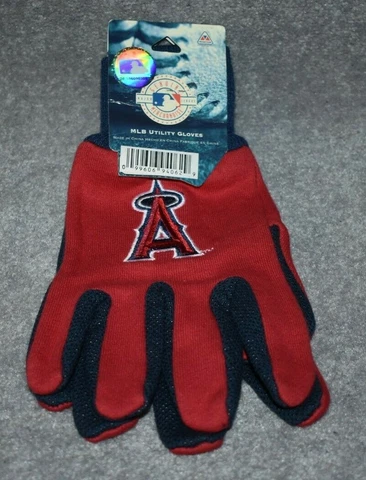 ADULTS ANAHEIM ANGELS MLB ALL PURPOSE/UTILITY WORK GLOVES Cover